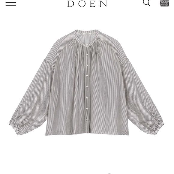 DOEN Brighton Striped Blouse - Picture 2 of 5